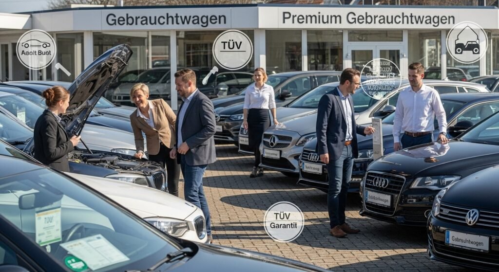 Gebrauchtwagenfinanzierung in Deutschland mit Bankkredit und Leasingoptionen