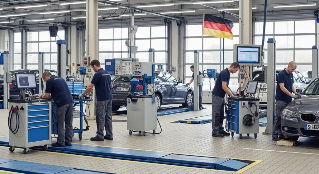 Gebrauchtwagen TÜV Vorbereitung in Deutschland
